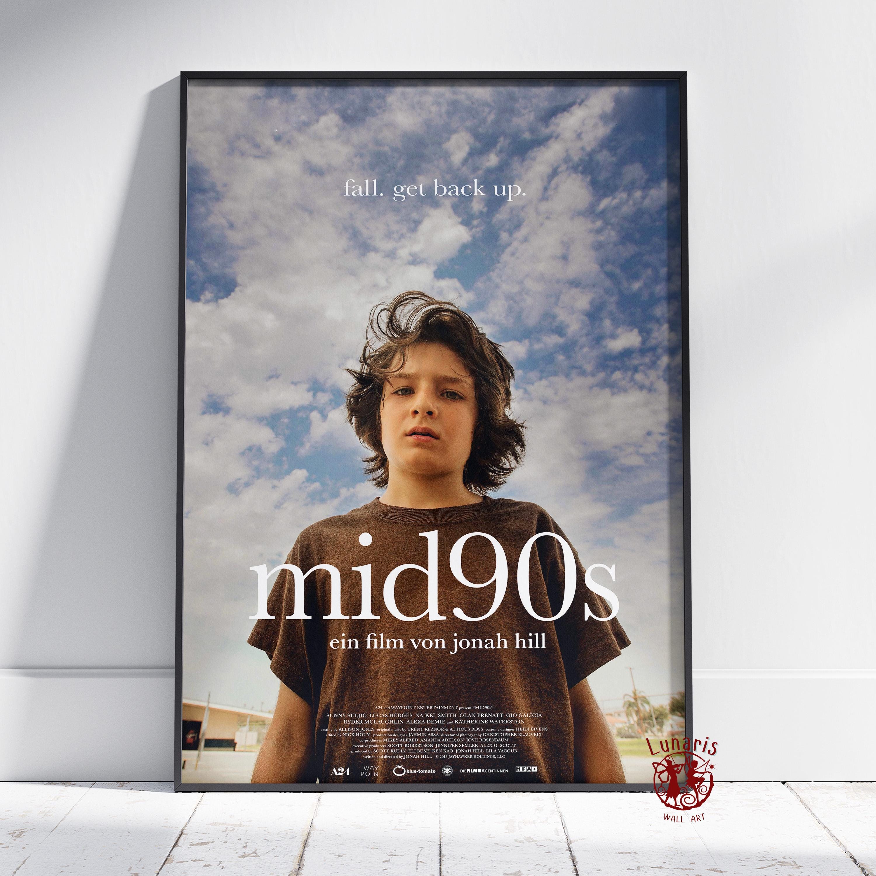 mid90s B1 特大ポスター Mid90s Poster | Stevie Wall Art | Unframed Canvas Print | Gift