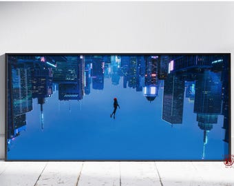 Spider-Man: Into the Spider-Verse-poster | Miles Morales kunst aan de muur | Niet ingelijste canvasafdruk | Cadeau filmposter