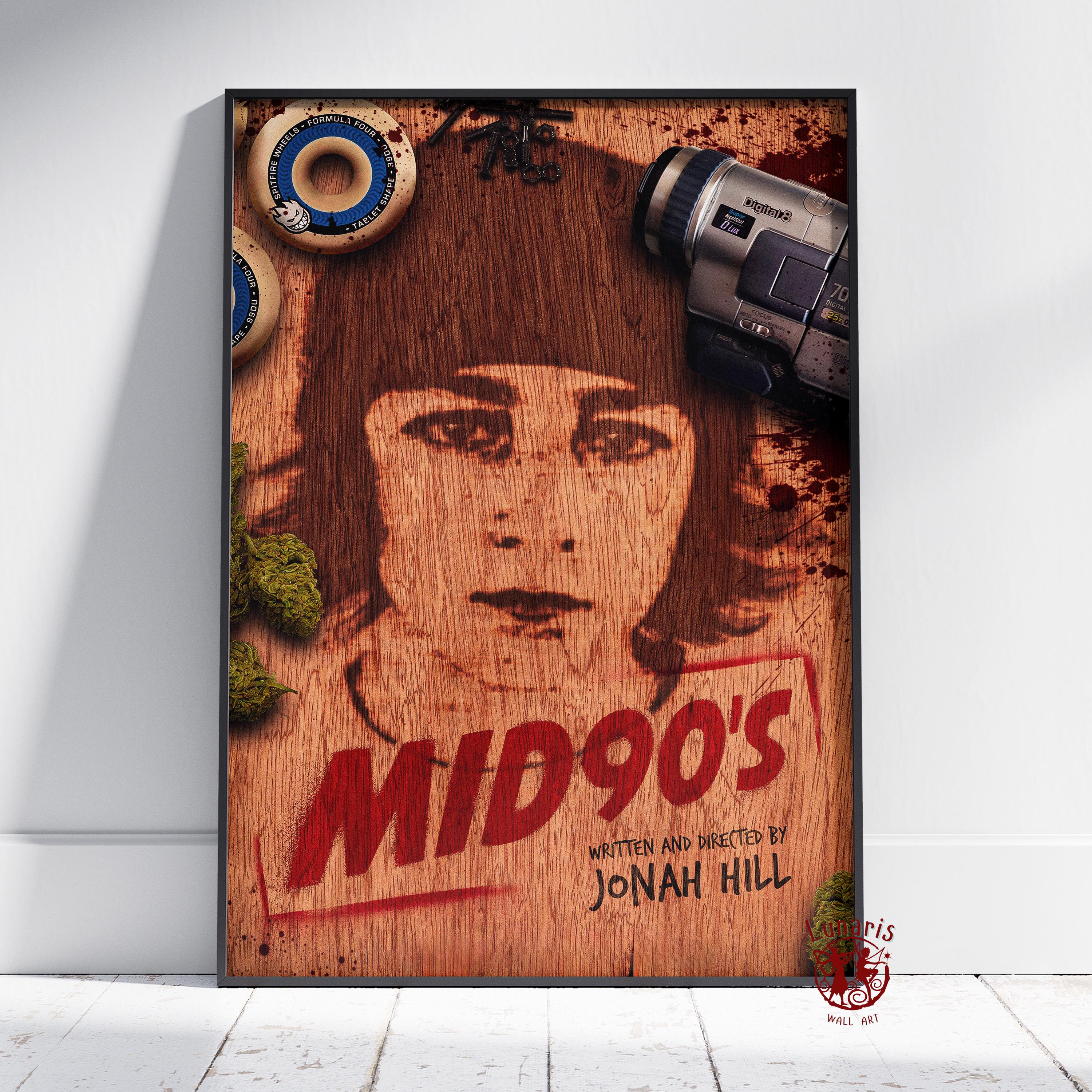 Mid90s Poster | Stevie Wall Art | Unframed Canvas Print | Gift