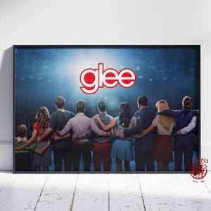 Glee Poster | Sue Sylvester Wall Art | Unframed Canvas Print | Gift TV Show Poster #2
