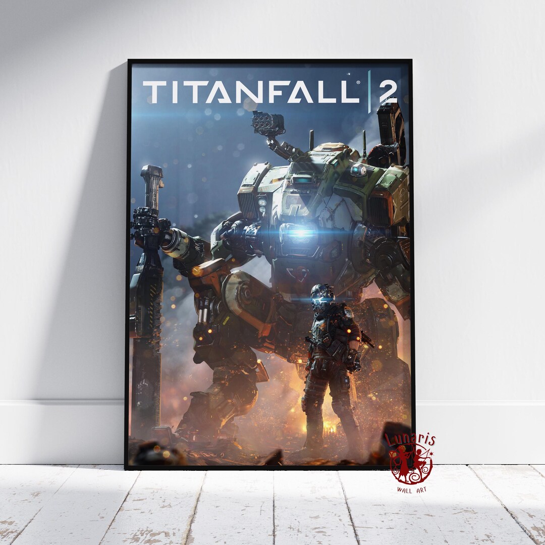 Titanfall Poster | Jack Cooper Wall Art | Unframed Canvas Print | Gift ...