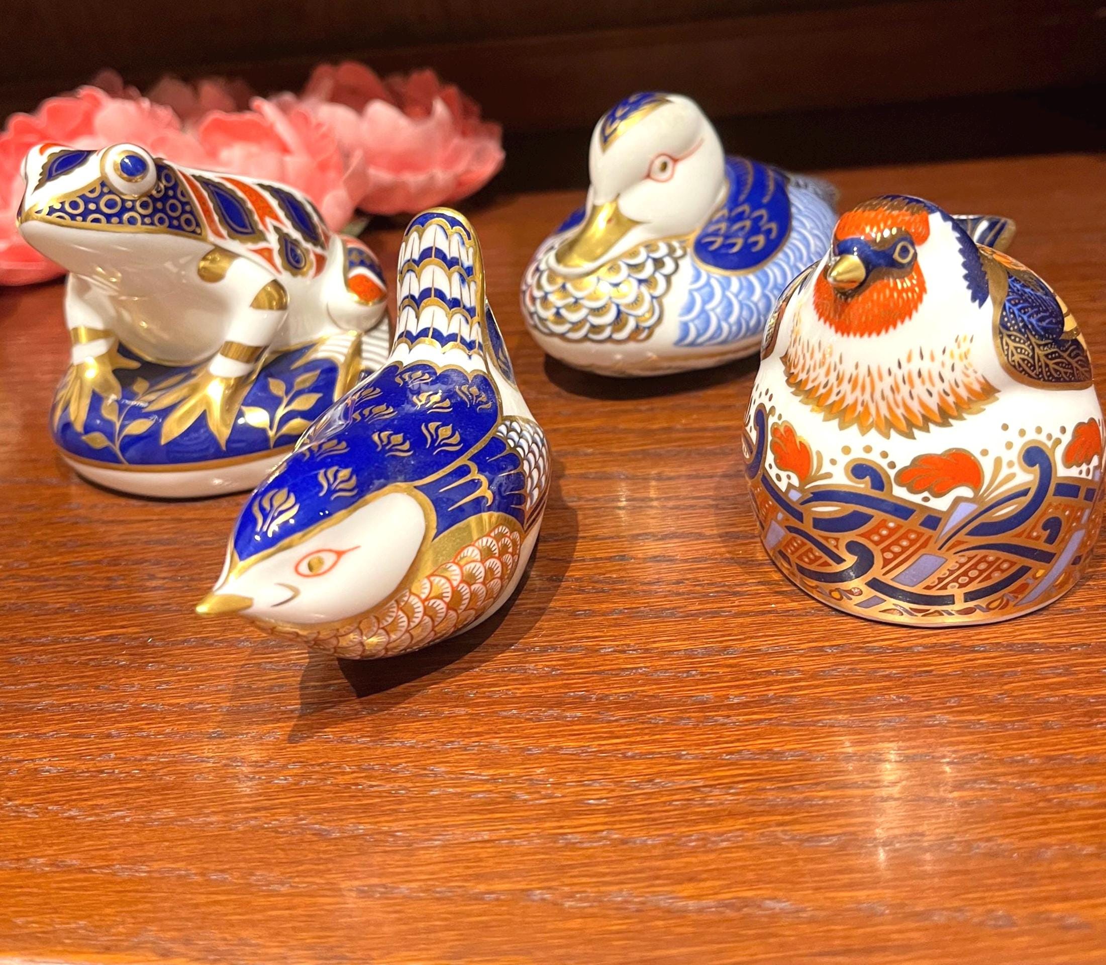 Crown Derby Duck - Etsy