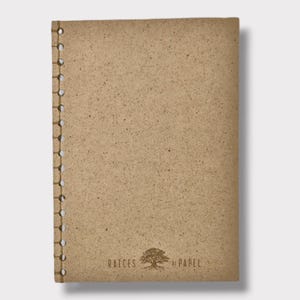 Cuaderno De Cacao Cosido A Mano