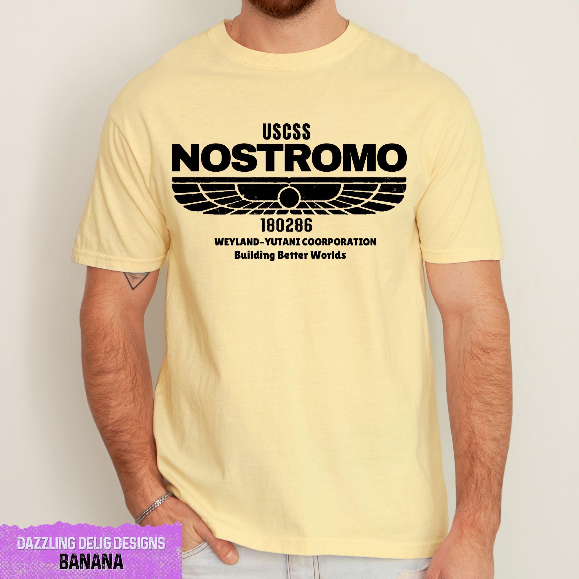 USCSS Nostromo Shirt / Alien Shirt / Sci-fi Tshirt/ Gifts for Men ...