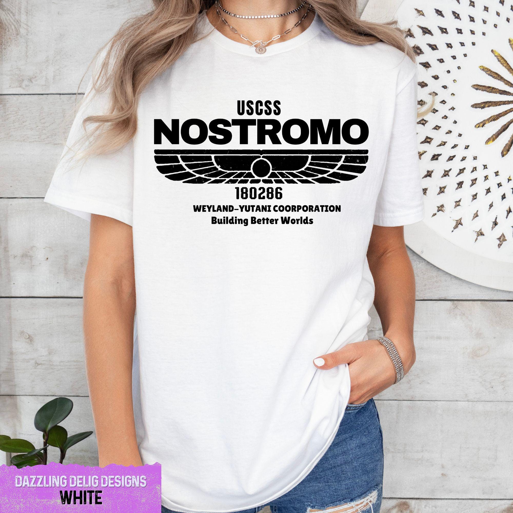 USCSS Nostromo Shirt / Alien Shirt / Sci-fi Tshirt/ Gifts for Men ...