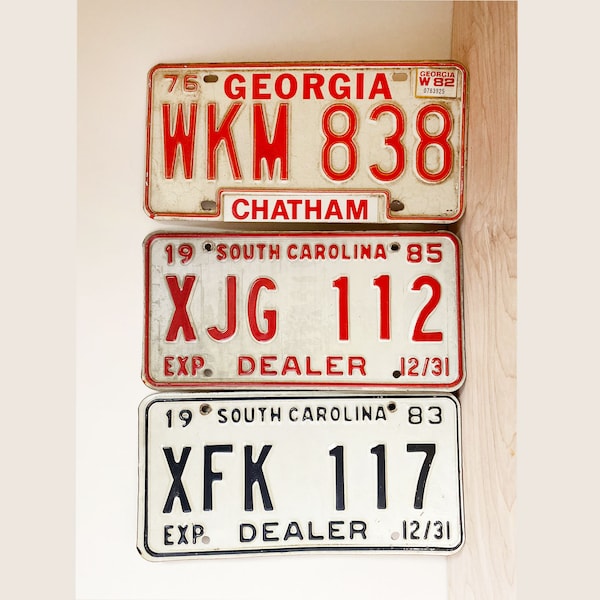 1976 License Plate Etsy