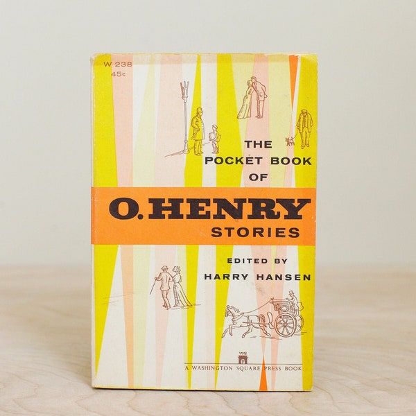 The Pocket Book of O. Henry Stories/ Nice Mice Century Designed Edition by Washington Sq. Press/ 1962 Edition, 4th Printing