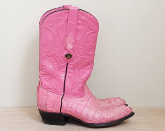 cowboy boots pink