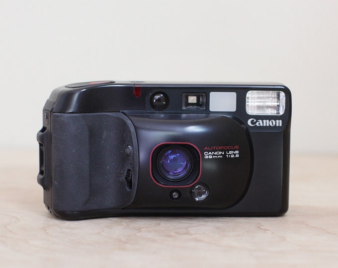 Canon Sure Shot Supreme/ 35mm Film Camera/ Tested and Works/ Great Easy to Use Point & Shoot