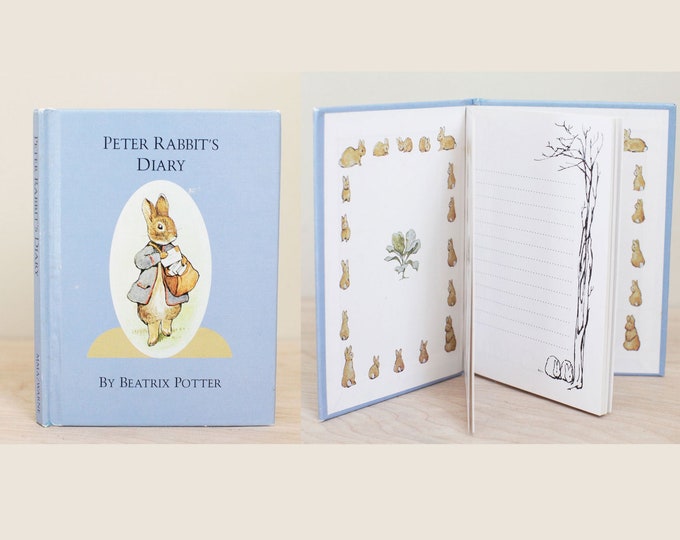 Unused Peter Rabbit 's Diary by Beatrix Potter/blank - Etsy