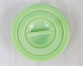 Jadeite Jeanette Replacement Lid Round Grease or Refrigerator Bowl Lid Now You Can Put a Lid On It