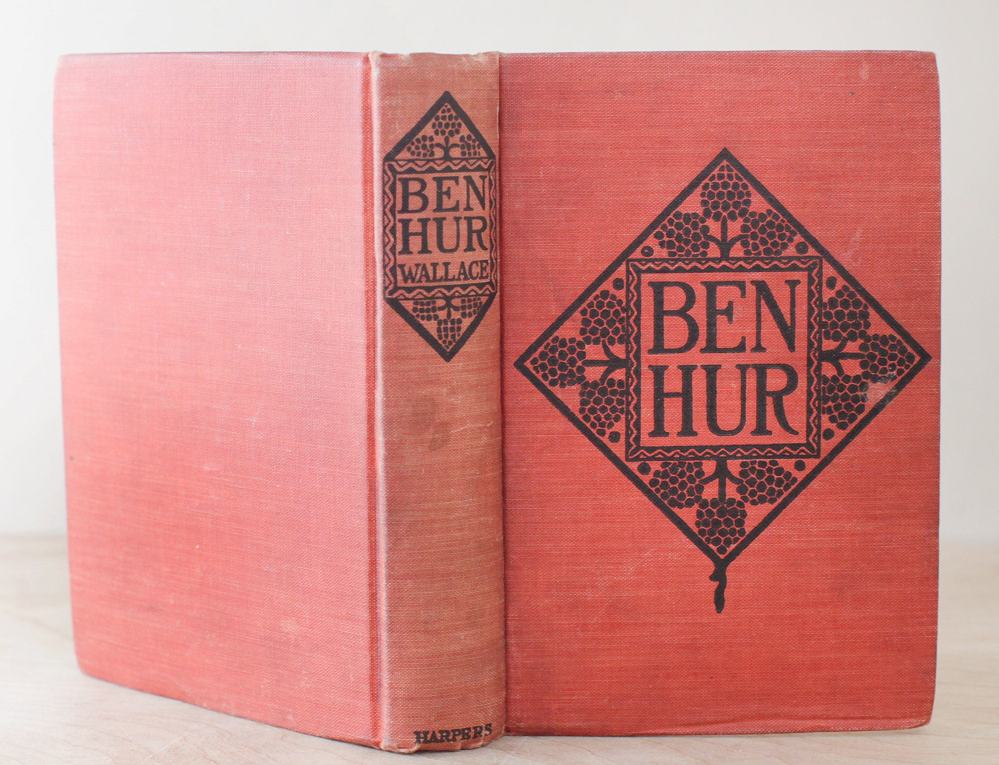 Ben Hur by Lew Wallace/ HTF 1908 Antique Special Edition