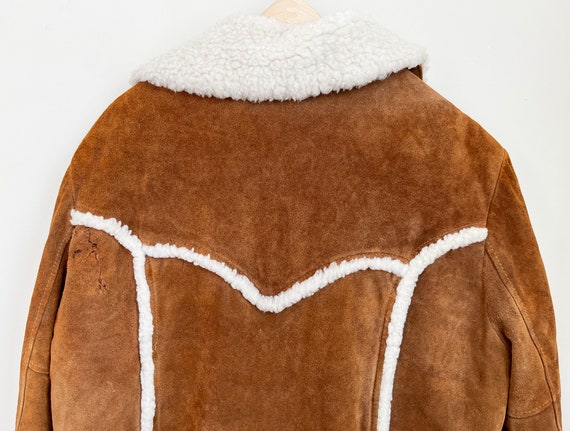 Berman's Men's Shearling & Suede Leather Jacket S… - image 7