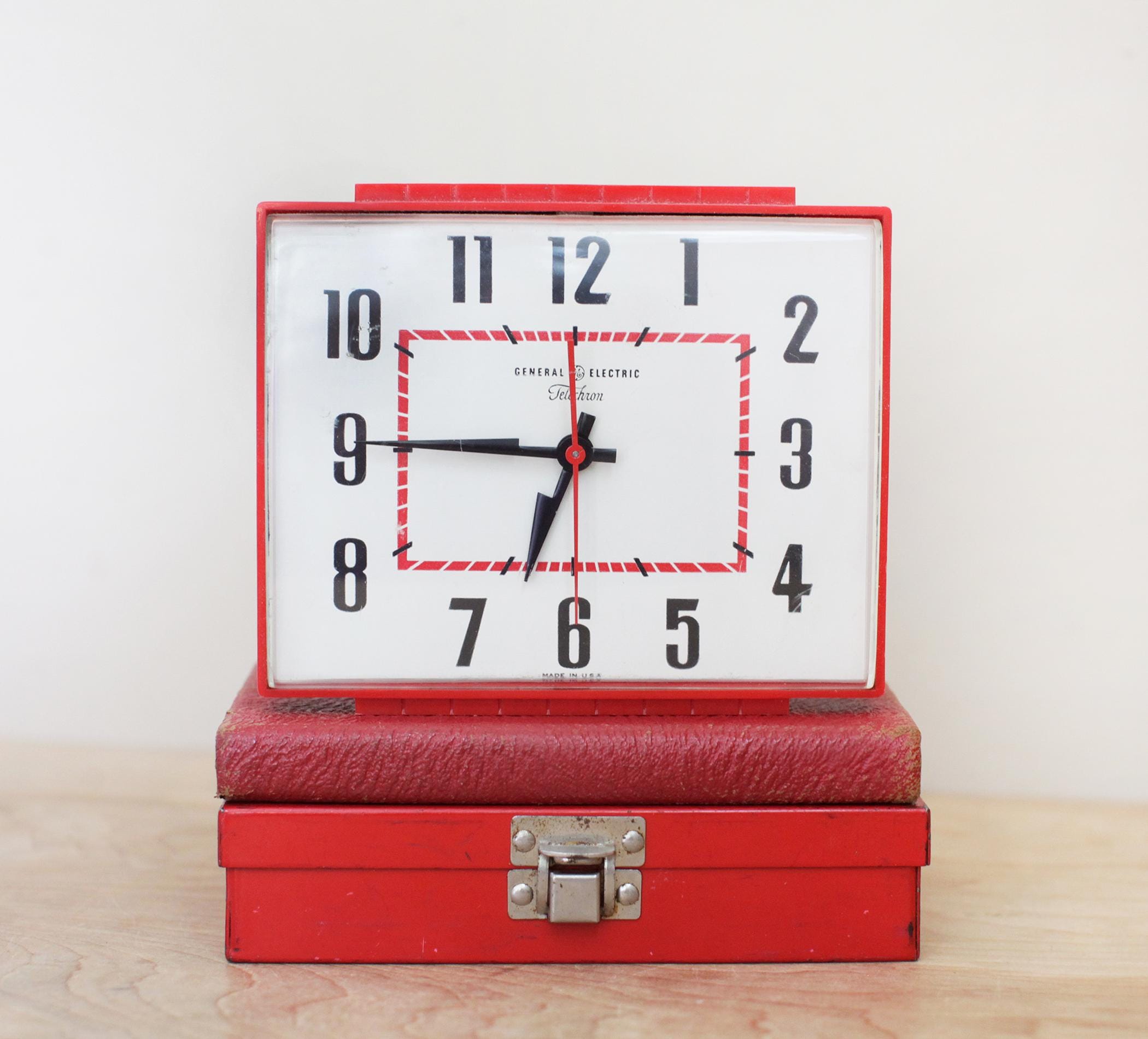 Vintage General Electric School Clock - Etsy