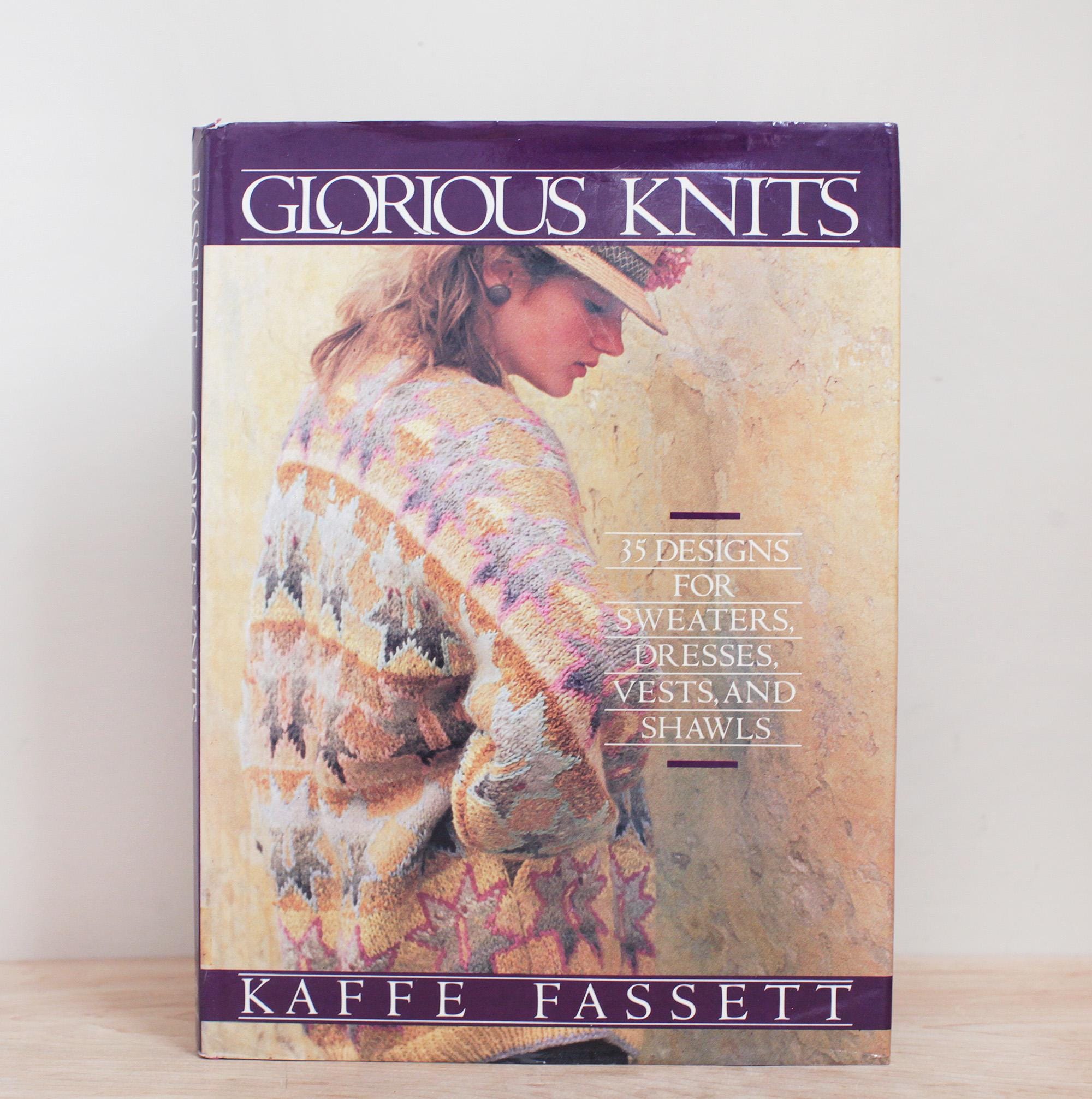 Glorious Knits by Kaffe Fassett & Photography by Steve Love/ 1985