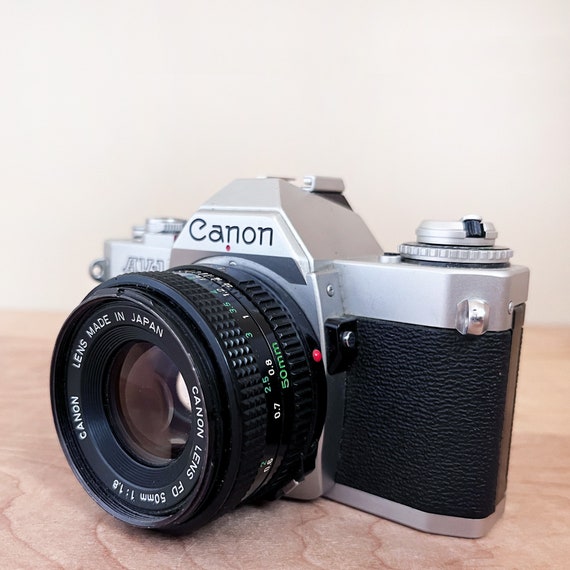 【C6139】CANON AV-1＋CANON LENS FD 50mm 1:2 Short review CANON LENS FD 50mm 1:1.2 | Happy