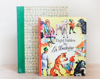 Two by Jean de La Fontaine/Your Choice: The Fables of La Fontaine ills by Simonne Baudoin or 8 Fables by La Fontaine ills by J.C. Van Hunnik
