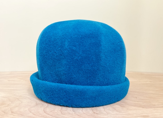 Merrimac Cloche Hat in a Stunning Aqua Blue/1920s… - image 6