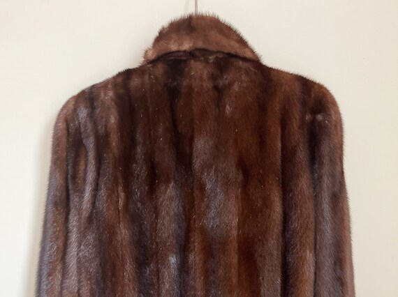Giorgio Sant' Angelo Mink Fur Jacket/ Lovely Dark… - image 9
