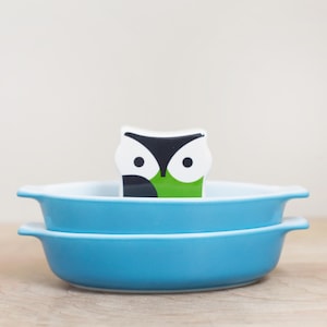 Blue Pyrex Pixie Dishes Sold in Sets of 2/ Au Gratin Dish in Horizon Blue/ #700 Individual Casserole/ Great for Mid Mod Entertaining