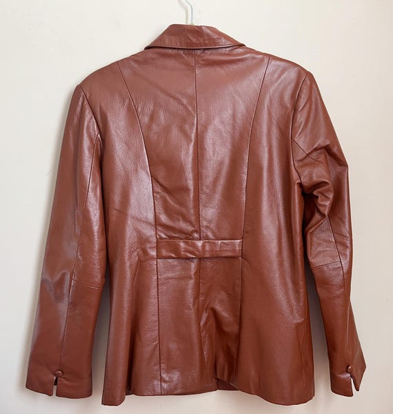 Leather Jacket by Michael Michelle Size Women's S… - image 4
