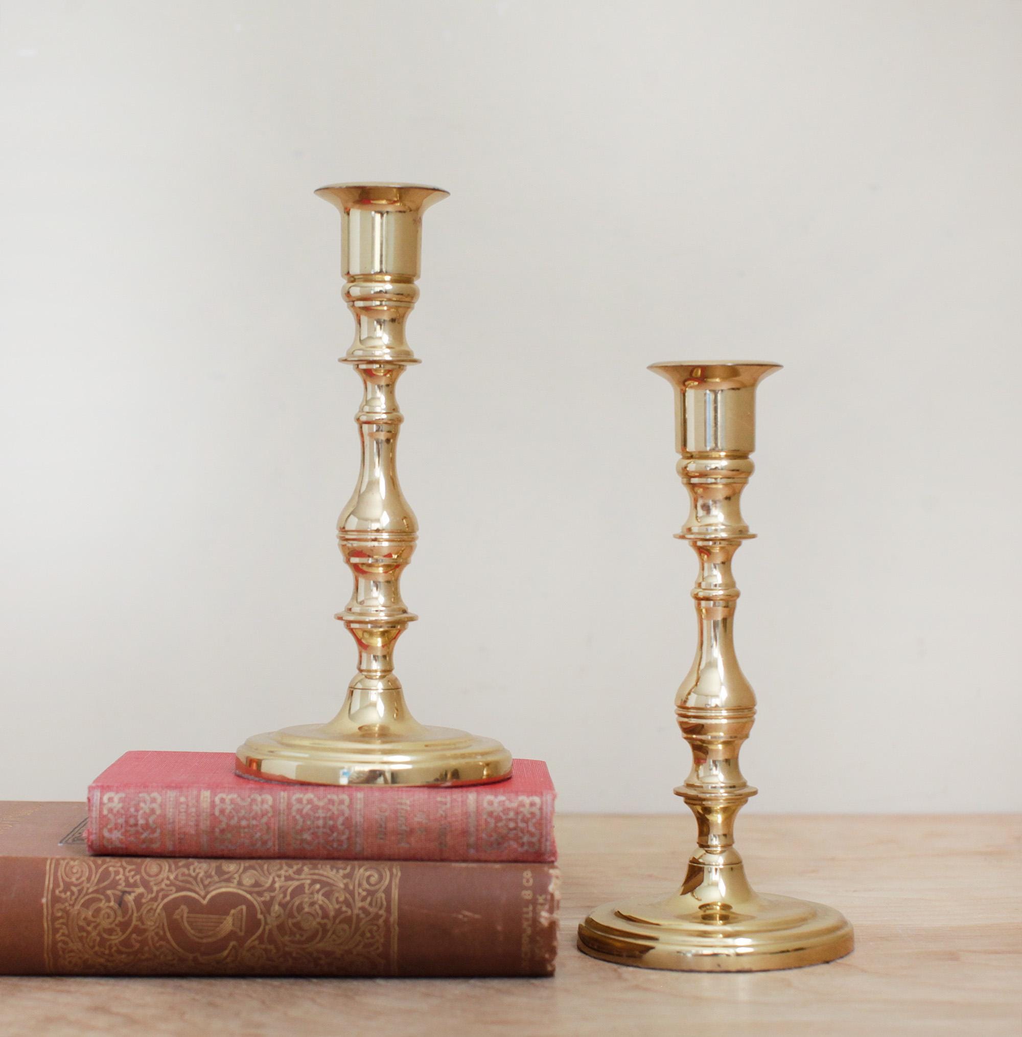 Baldwin Brass Candlestick 7 Inch - Etsy