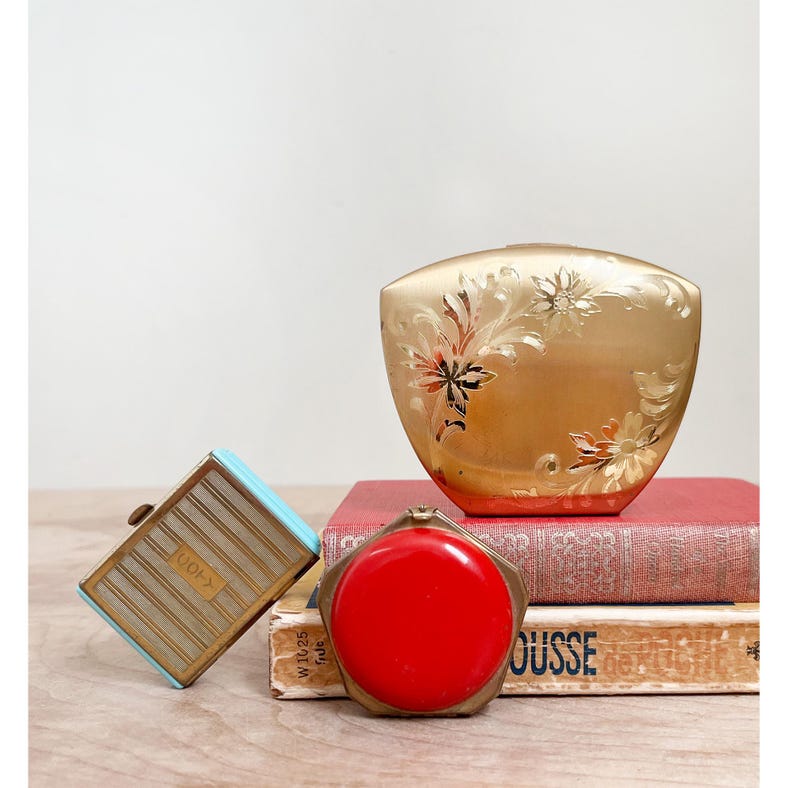 Art Deco to Mid Century Powder Compacts! Your Choice: 20s Vantine’s ...