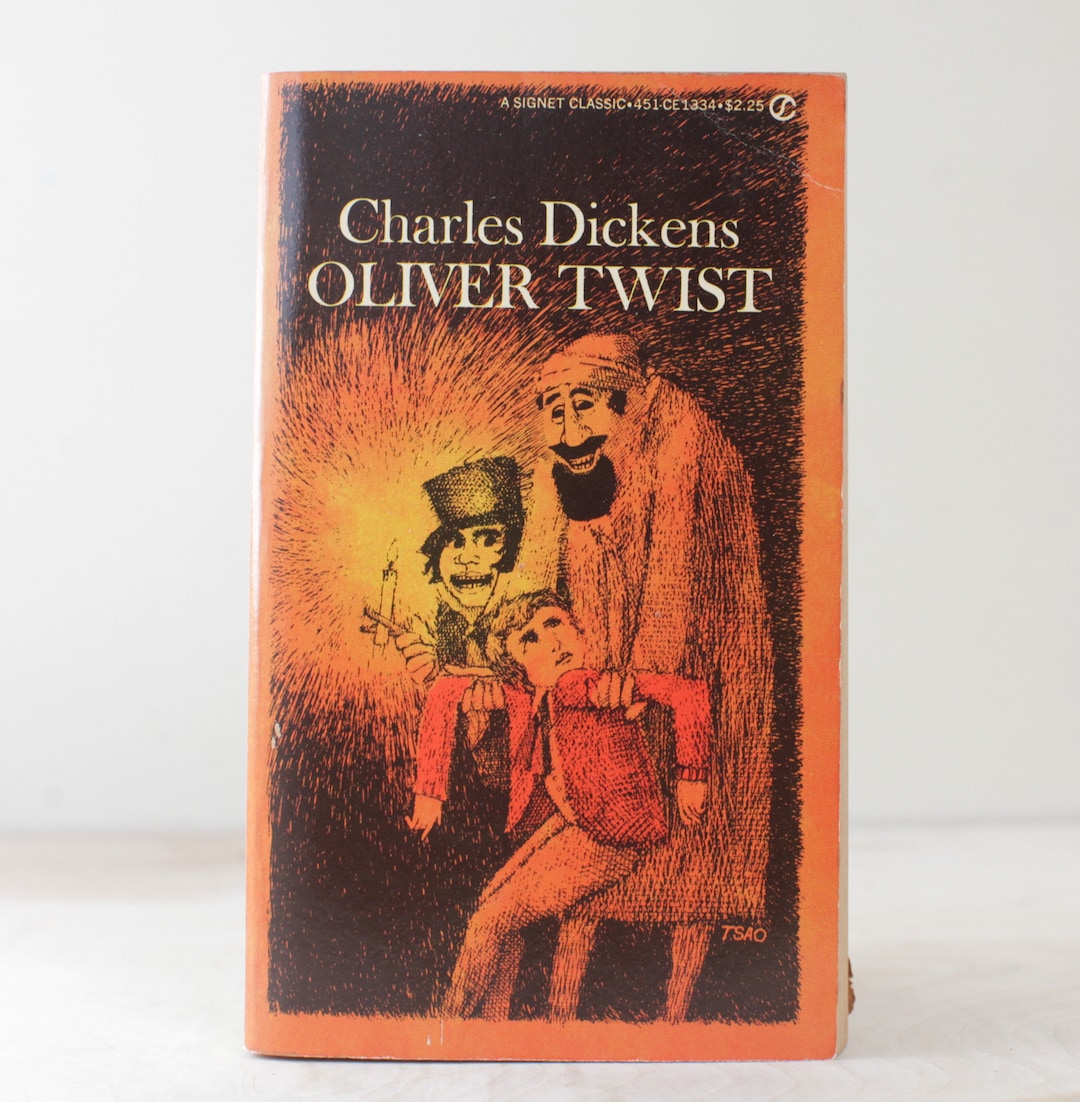 Oliver Twist by Charles Dickens/ HTF Signet Classic Edition 1961 W