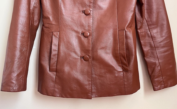 Leather Jacket by Michael Michelle Size Women's S… - image 3