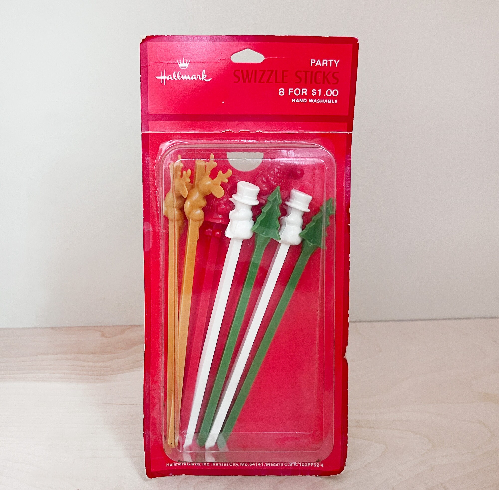 Twine Holiday Stir Sticks, Christmas Snowflake Hostess Gifts and Cocktail  Accessories, Reusable Stainless Steel Swizzle Stick Set of 4 
