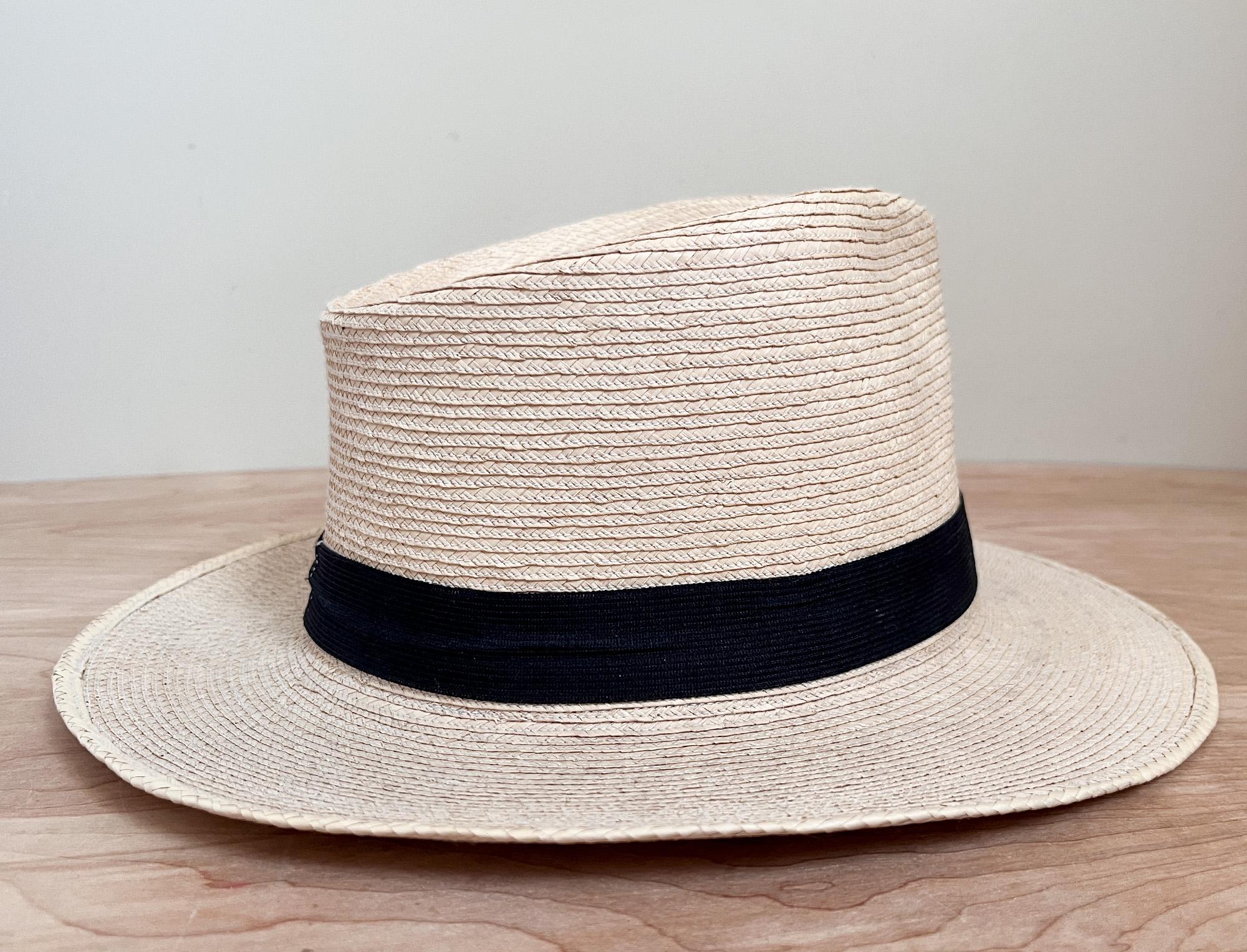 Guatemalan Palm Tree Leaf Panama Hat via Maya Quiche Indians  display picture 2