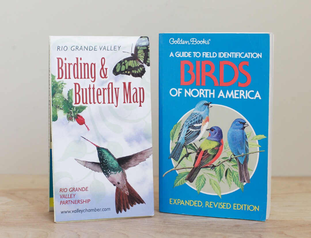 Golden Guide Birds of North America Bird & Butterfly Map/ 1983 Guide to ...