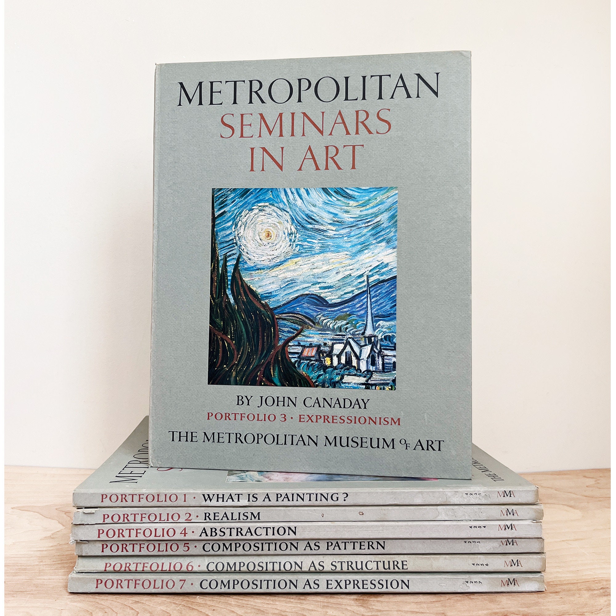 Metropolitan Seminars in Art by John Canaday 1-7 Book Set W