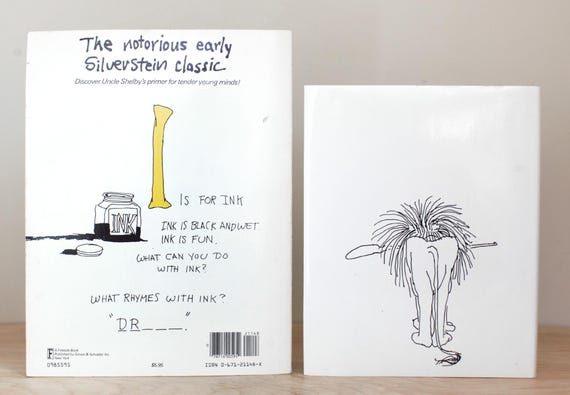 Set of Two by Shel Silverstein: Uncle Shelby's ABZ Book & Lafcadio
