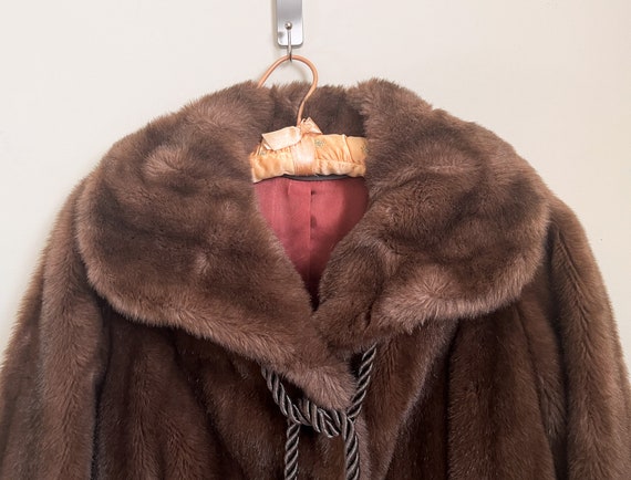 Tissavel Faux Fur Jacket Made in France Size Medi… - image 2