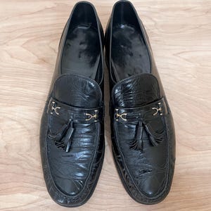 90s Tassel Loafers - Etsy
