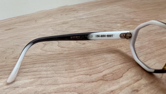 Unique Tortoise Octagon Frames/ 60s Era Black & W… - image 7