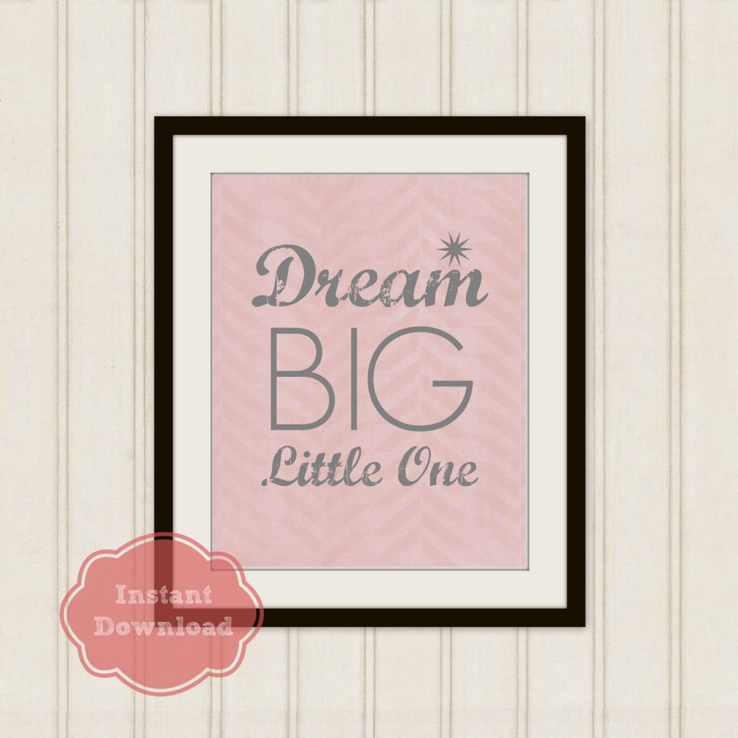Dream Big Little One NURSERY PRINTABLE Baby Room Printable | Etsy
