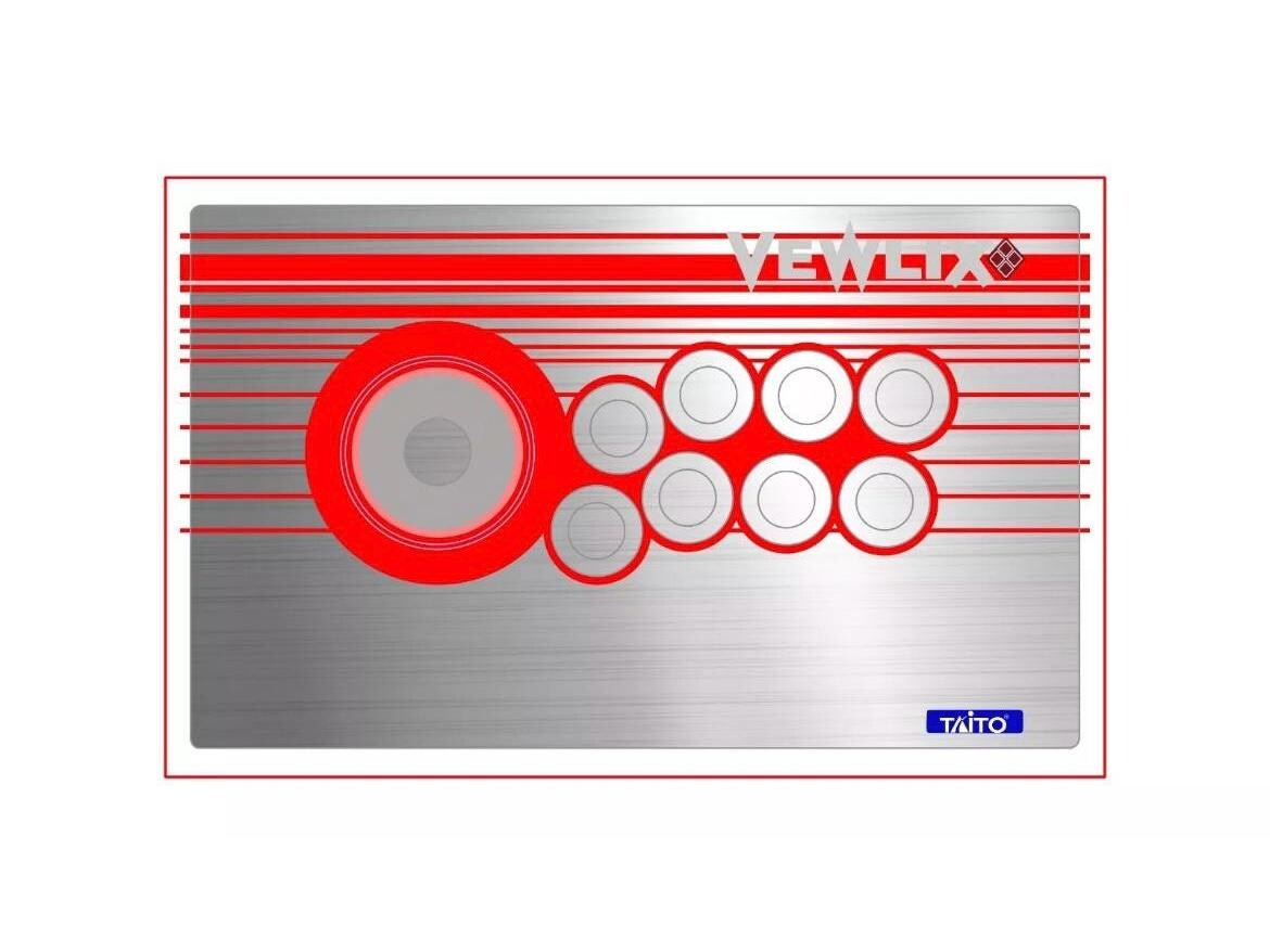 Mad Catz ファイトスティック TE2 & TE2+ カスタムアートワーク (のみ