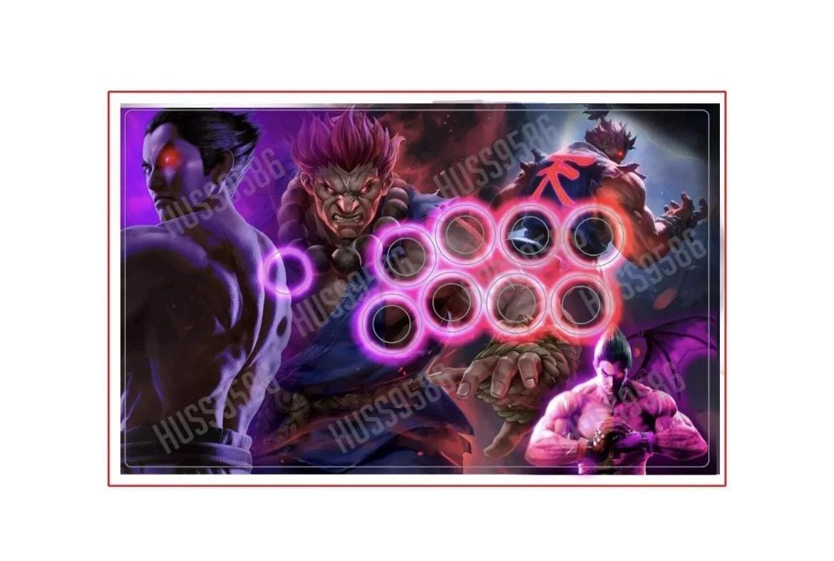Mad Catz Arcade Fightstick TE2 Custom Artwork (ONLY) KAZUYA X Mad Catz Arcade Fightstick TE2 Custom Artwork (ONLY) KAZUYA X