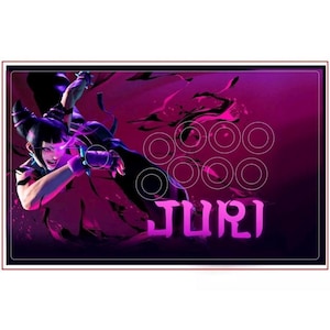 Mad Catz Arcade Fightstick TE2 Spezialanfertigung (NUR) für JURI SF6