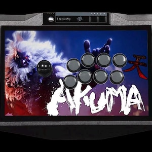 Mad Catz Fightstick TE2 & TE2+ Anpassad design (ENDAST) AKUMA SF 6
