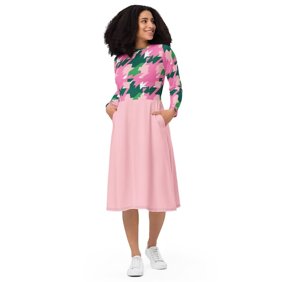 slim fit dress slacks Tracey Midi Dress