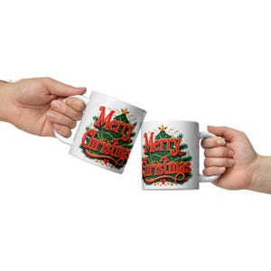 &quot;Weihnachtstasse #2 - &quot;&quot;Weihnachtstasse&quot;&quot; - Weihnachtstasse für festliche Wintergetränke.&quot;