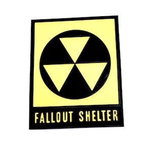 Fallout Shelter Sign - Wall Art