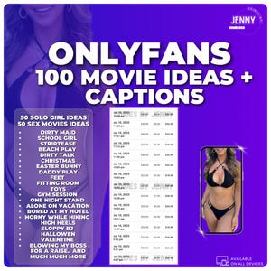 100 Content Ideas for Onlyfans 2025