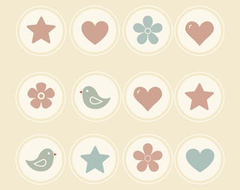 Baby Milestone Blanket Art Print, Monthly Growth Tracker, Newborn Photography Prop, Digital Nursery Milestone Decor