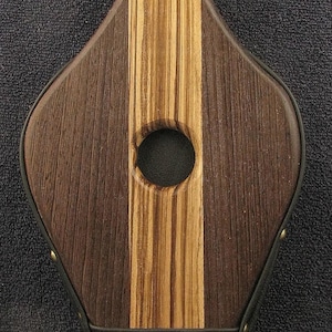 Fireplace Bellows--Zebrawood and Wenge