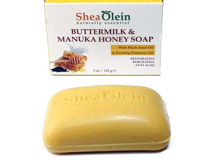 Featured listing image: Buttermilk & Manuka Honey Soap - 5 oz