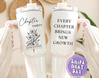 30th Birthday 40oz Tumbler 30th Birthday Tumbler Gift For 30th Birthday Gift For Her 30th Birthday Cup 30th Birthday Best Friend Gift Cup